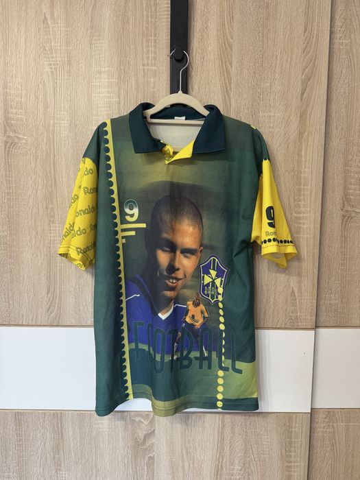Koszulka Ronaldo M Luis Nazario de Lima vintage graphic tee full print