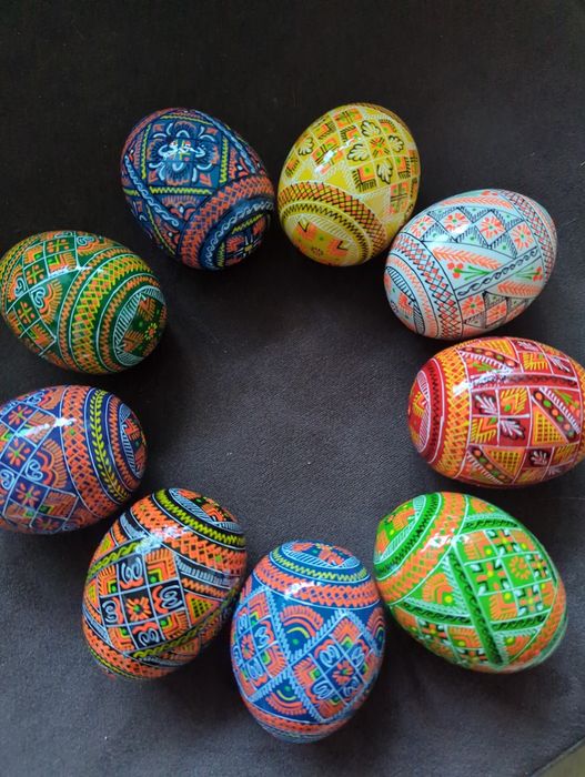 Гуцульські дерев'яні писанки