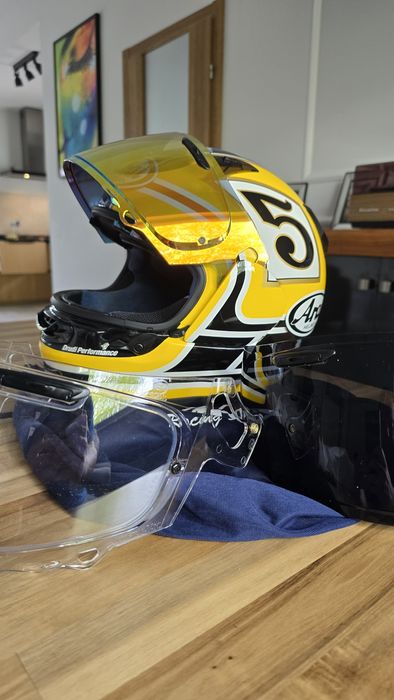 Kask Motocyklowy Arai jak nowy +2 szybki