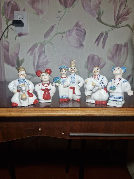 фарфоровые Статуэтки.  Керамика. Фигурки. Посуда. Раритет.