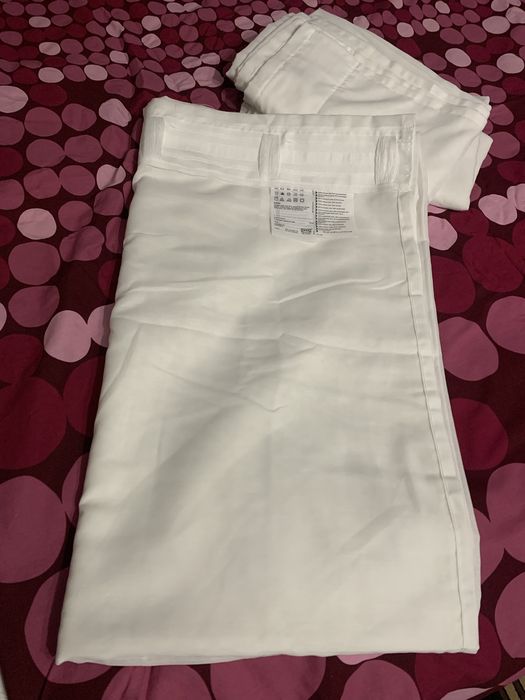 Тюль-гардини Ikea білі