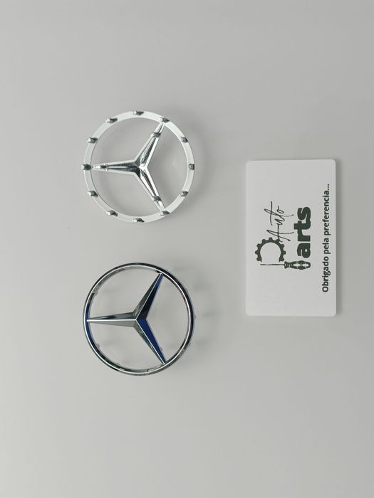 Emblemas para volante de Smart e Mercedes