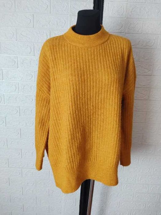 Sweter oversize rozmiar 48 h&m cena 18 zł