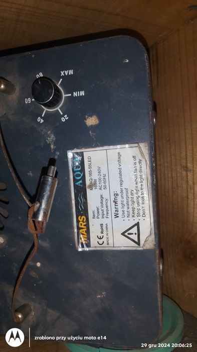 Lampa Akwarystyczna 165w chinka