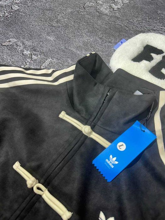 Adidas Chinese New Year Jacke Black адідас зіп-худі куртка олімпійка дидас зип-худи зипка олимпийка в китайском стиле