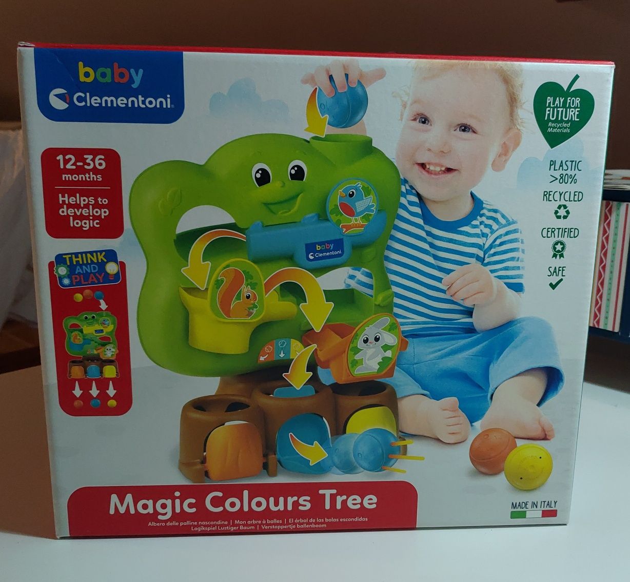 Clementoni Baby - Logic Colors Tree