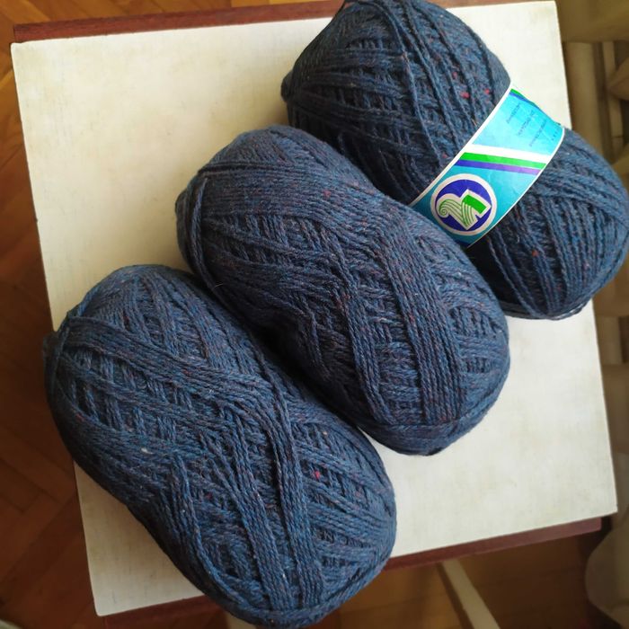 пряжа полушерстяная