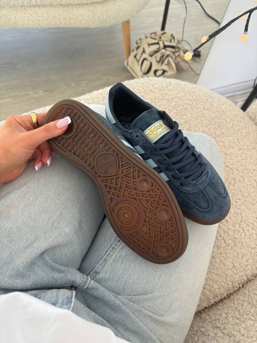Найнижча ЦІНА‼️Кросівки Adidas Spezial Handball Blue (Сині),спежал,adi