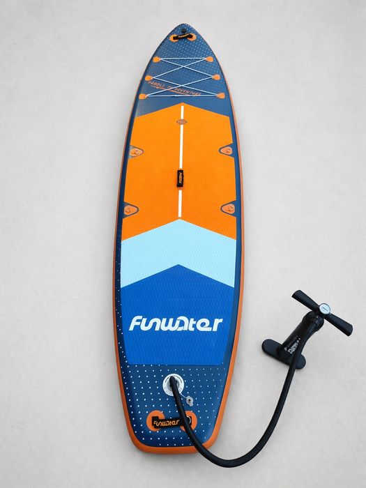 Повний комплект \ Надувна SUP-дошка FunWater 11’6 / Sup Board / Розмір: 350 × 90 × 15 см / Сап дошка