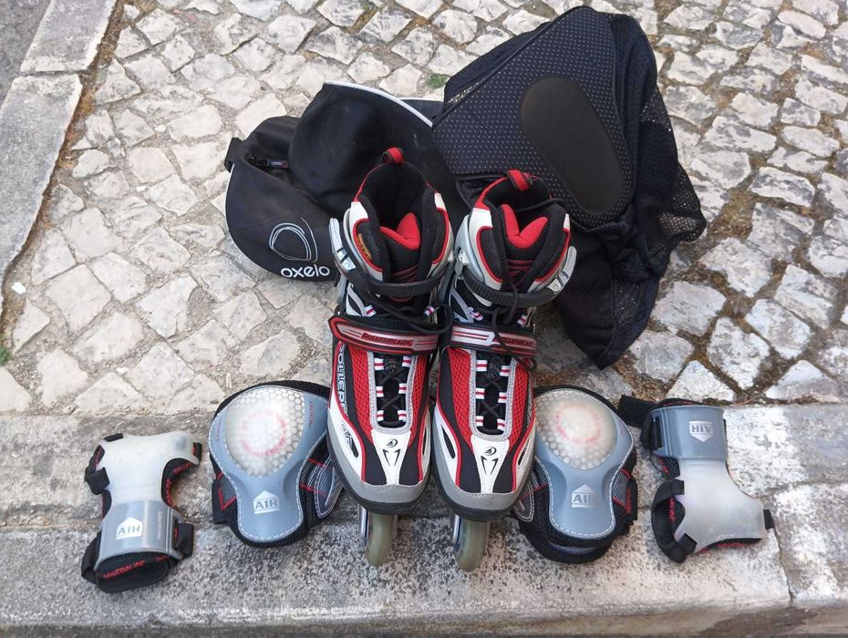 Oportunidade, Patins em linha como novos.