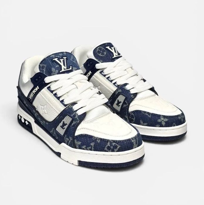 Кроссовки Louis Vuitton Trainer Blue
