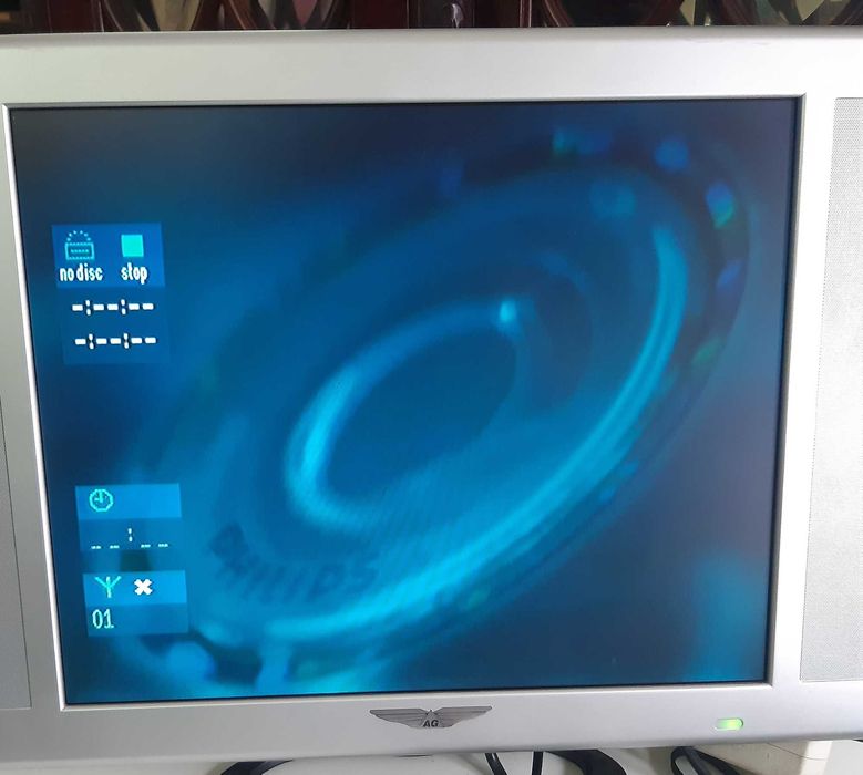 Leitor Gravador DVD Philips Match Line DVDR77 Funcional