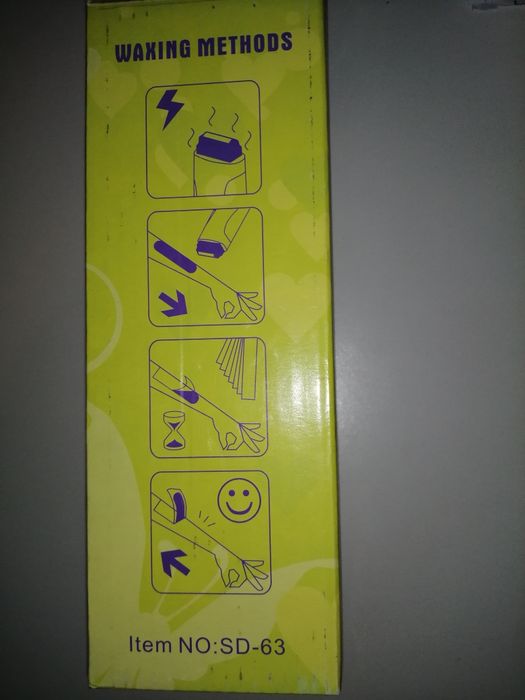 Máquina de depilação a cera eléctrica