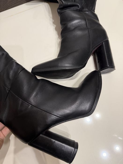 Чоботи/сапоги зимові. Натуральна шкіра.