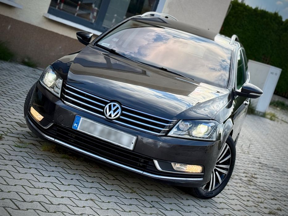VW Passat B7 2011r. 2.0 Turbo 211KM 6 Biegów Salon PL 2wł. BiXenon LED Navi Kamera Alu 17 KeylessGo !