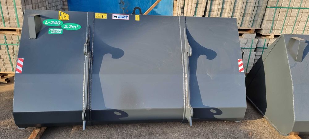 Łyżka 2,2m3 240 cm objętościowa manitou jcb bobcat deutz fahr kramer