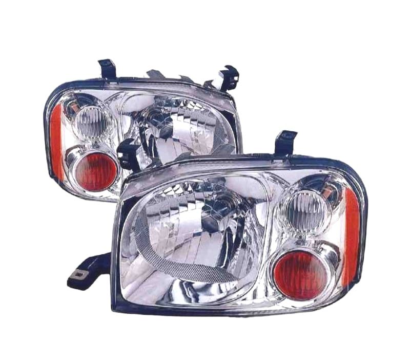 FARÓIS OPTICAS NISSAN NAVARA PICK-UP 720 D22 02-05