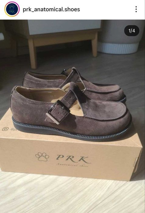 Анатомічні замшеві лофери PRK anatomical shoes