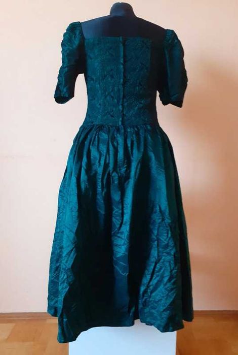 42 Sukienka na wesele suknia balowa wieczorowa długa vintage retro Bhs