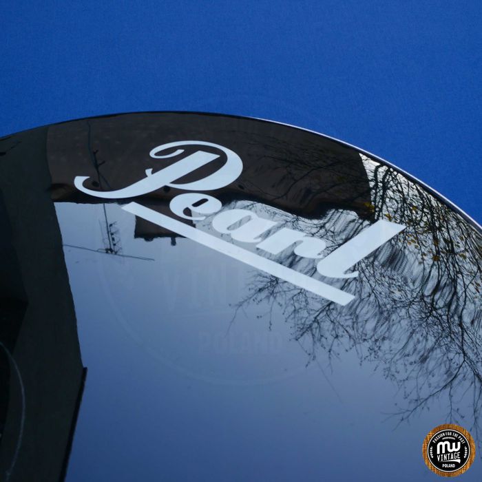 ‼️ Remo - naciąg Pearl Masters Powerstroke 3 Ebony front 22” ‼️