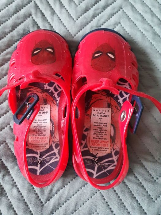 Nutmeg buty do pływania Spiderman