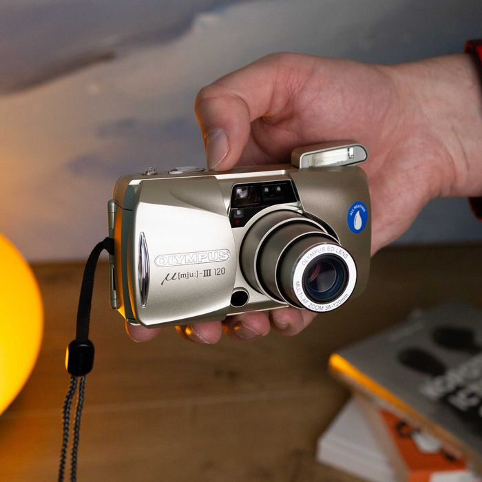 Olympus mju iii (mju 3) 120 - Плівковий фотоапарат