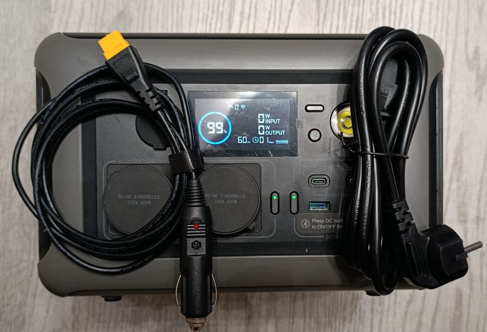 Allpowers R600 powerbank, stacja zasilająca.