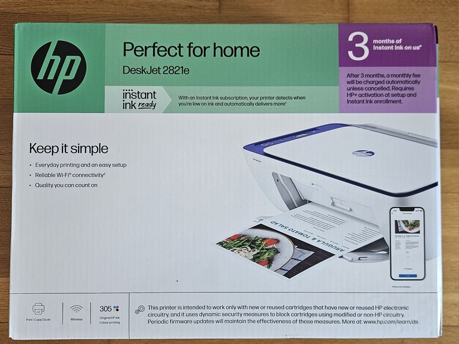 Impressora HP DeskJet 2821e - Multifunções
