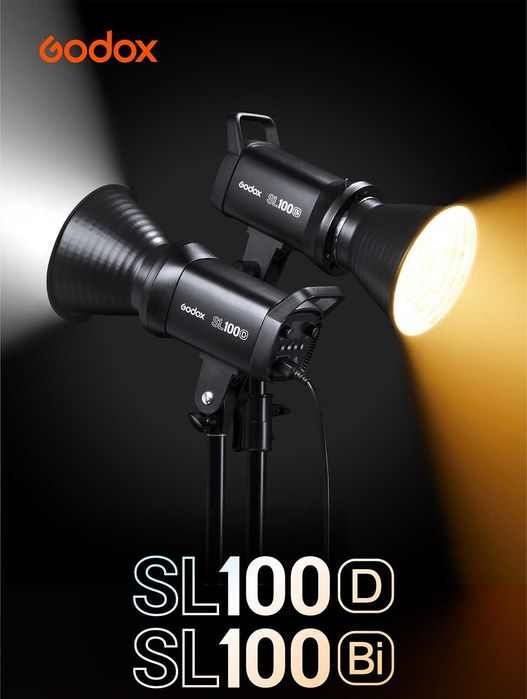 Godox LED студійне світло SL60IID SL60IIBi Sl100D SL100Bi SL150