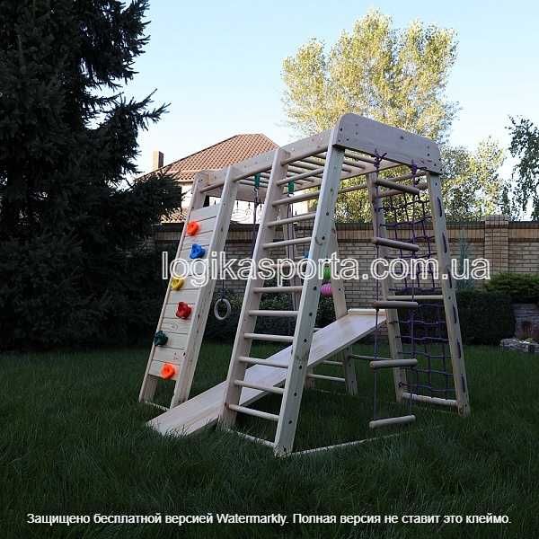 Спортивный комплекс детский. Игровая площадка, Качели, горка