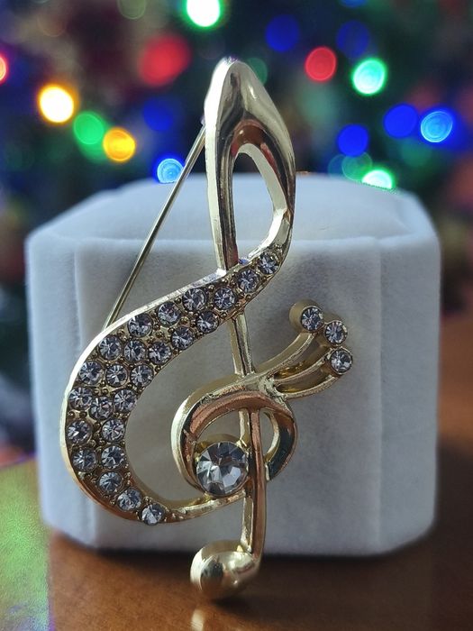 Alfinete Clave de Sol Musical