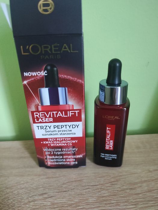 Zestaw 2szt Loreal Revitalift laser trzy peptydy.