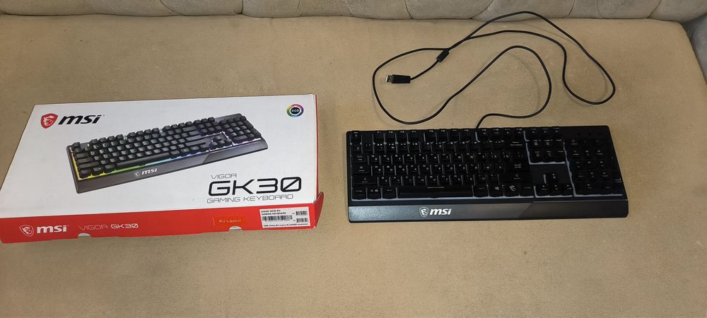 Продам клавиатуру Msi vigor GK30