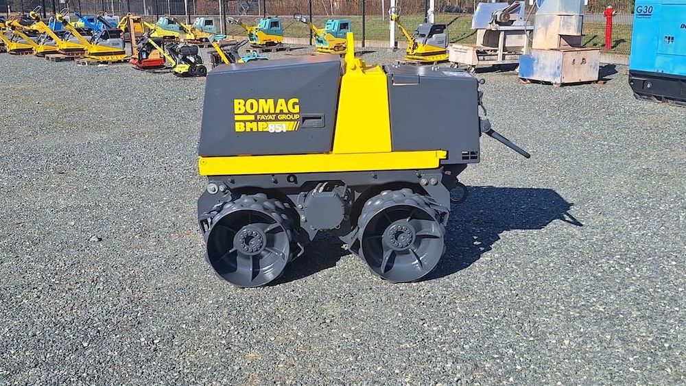 Walec drogowy BOMAG BMP 851 Nr. 722 wacker RT, wolf