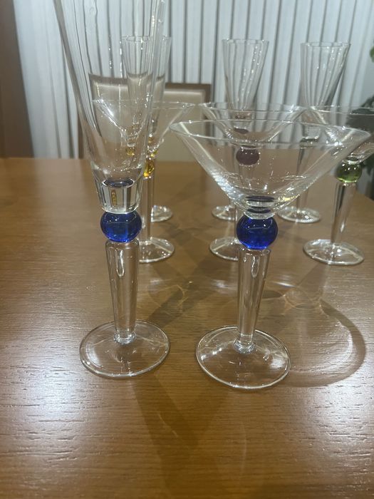 Taca de champanhe e coctail