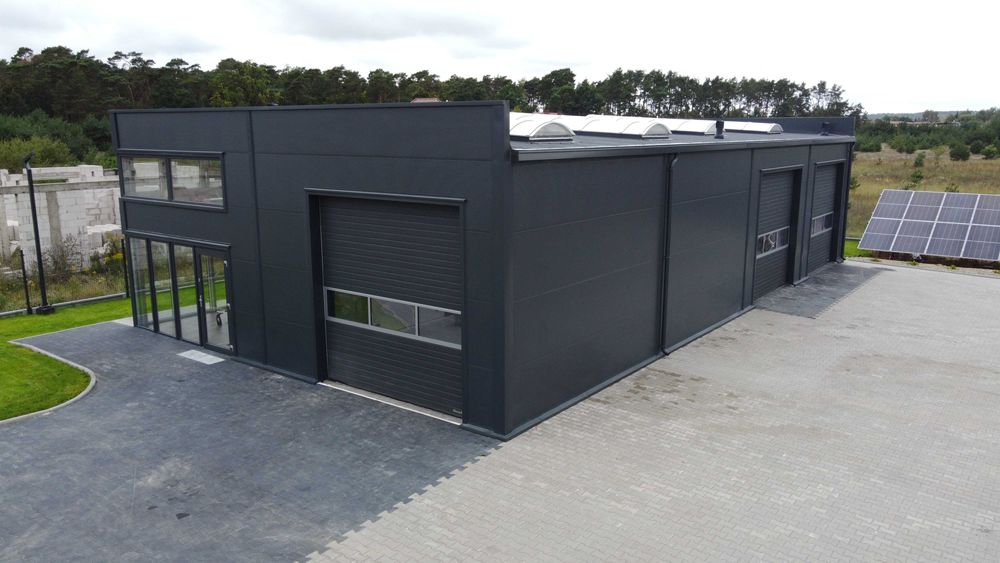 Re-Bud Hala stalowa magazyn biuro warsztat konstrukcja stalowa