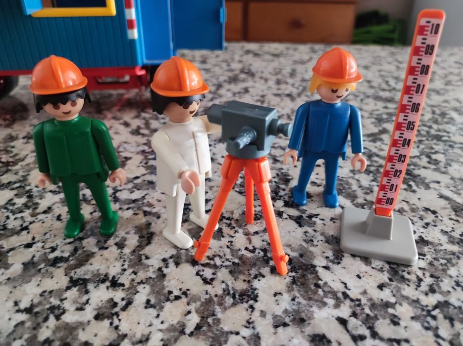Brinquedo da Playmobil construção