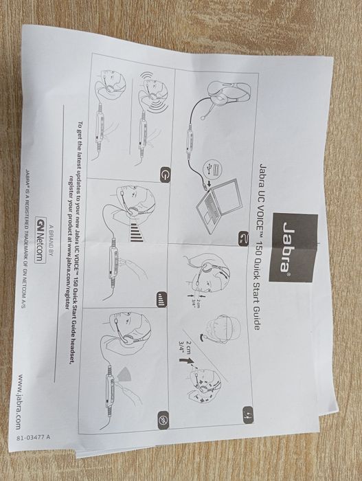 Słuchawki Jabra Uc voice