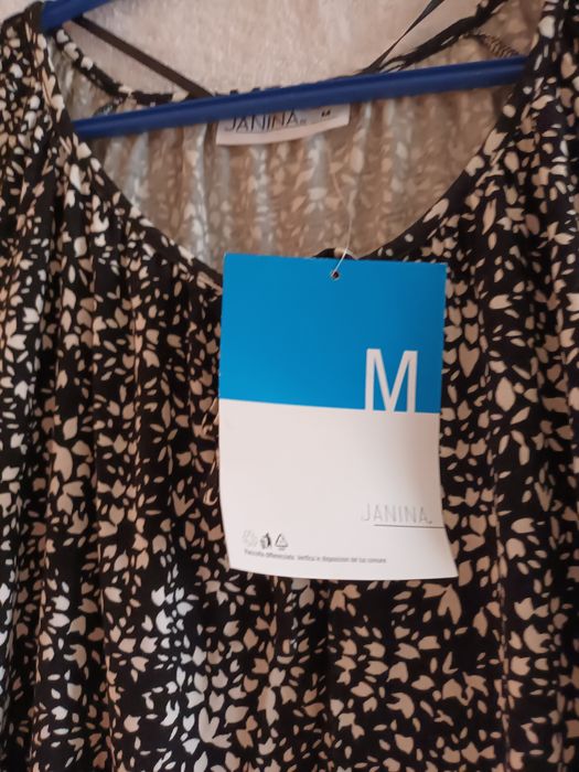 Bluzka czarno biała rozmiar M