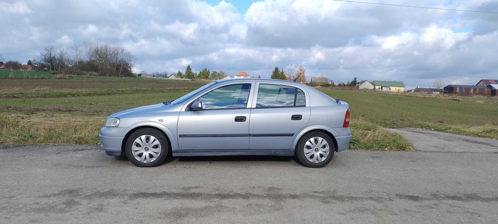 Opel Astra G 2001r. 1.6 benzyna+gaz LPG