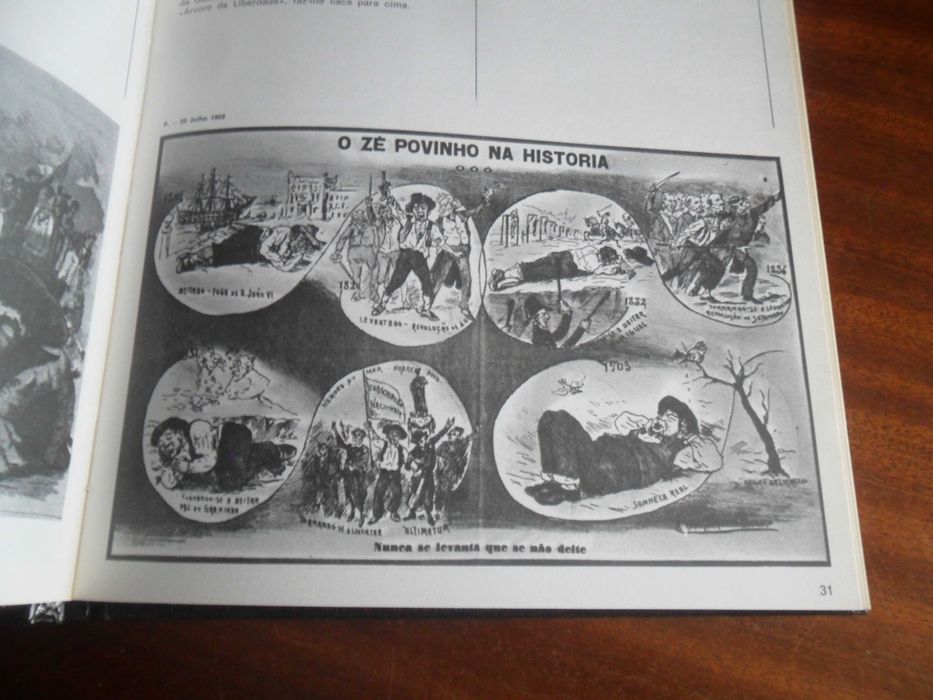 "ZÉ POVINHO 1875" de José-Augusto França - 1ª Edição de 1975