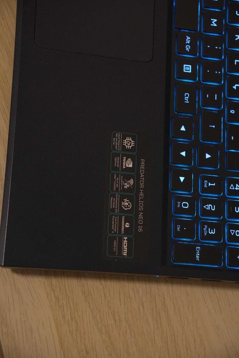 Portátil Gaming ACER com I9 Ultra, NVIDIA RTX 4070, 32GB de RAM e 1 TB