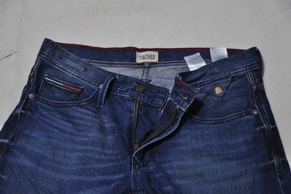 TOMMY HILFIGER ROGAR M 88cm 32/32  męskie spodnie jeansowe straight loose s4v