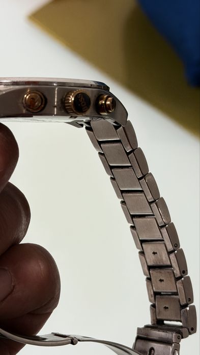 Relógio Hugo Boss – Cronógrafo em Aço (Original)