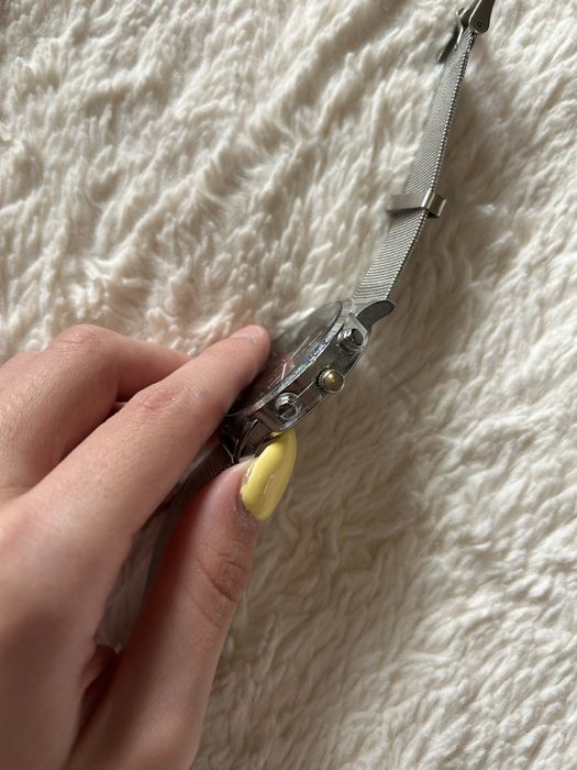 Relógio Prateado de Homem