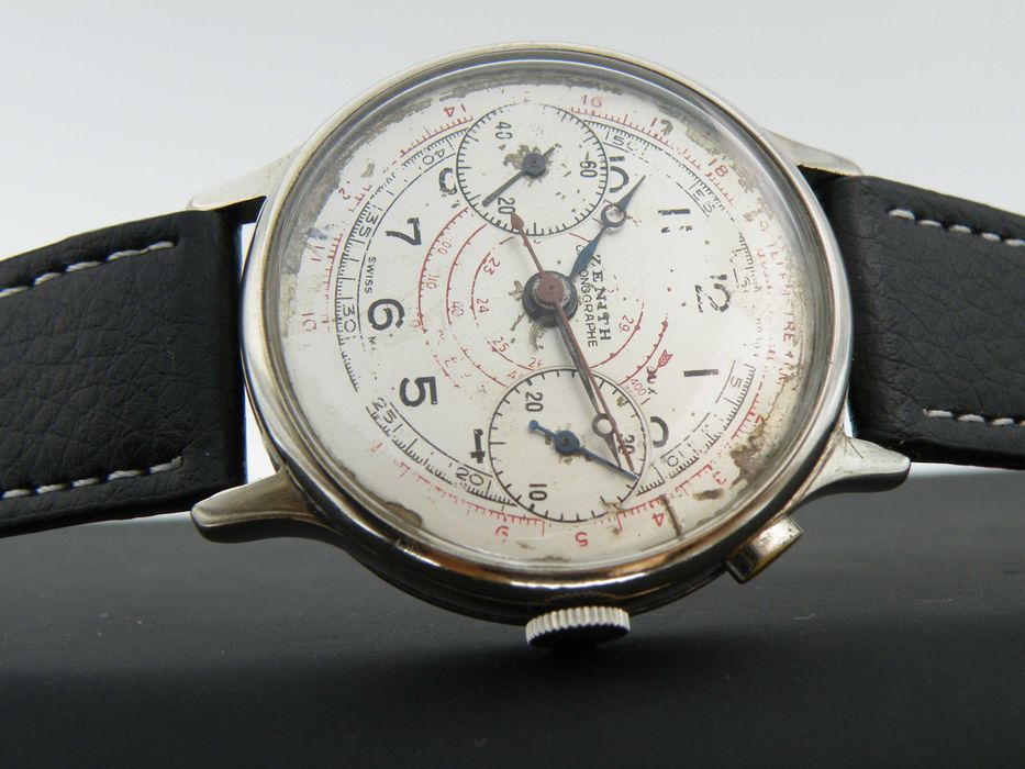 ZENITH Chronograf Monophuser Vintage XXL 40mm RRR