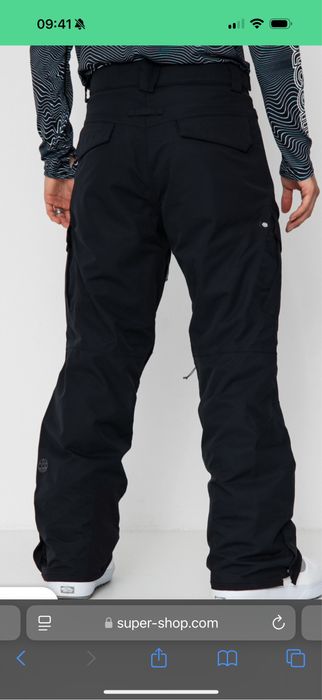 Calças de ski/snowboard 686 Tamanho L pretas