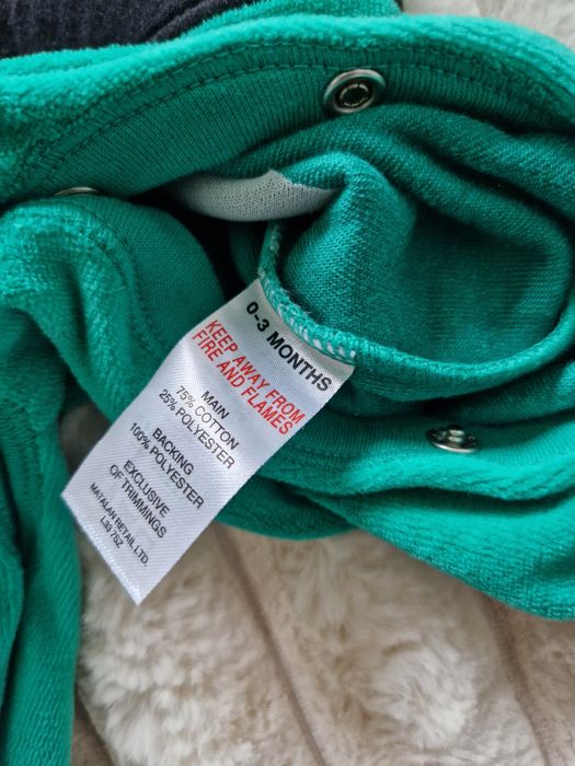 Pajacyk niemowlęcy strój elfa święta r 56-62