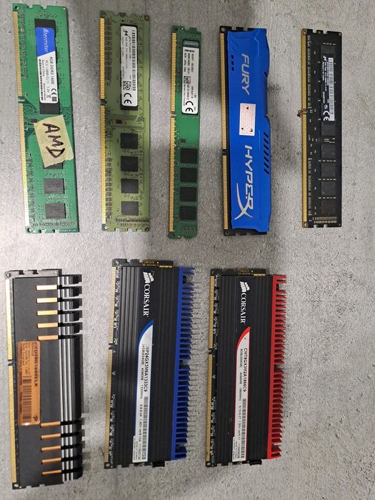 DDR3 4gb 8шт різні