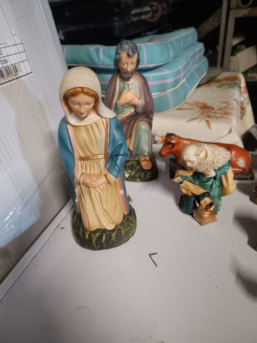 Presépio de.natal várias peças antido